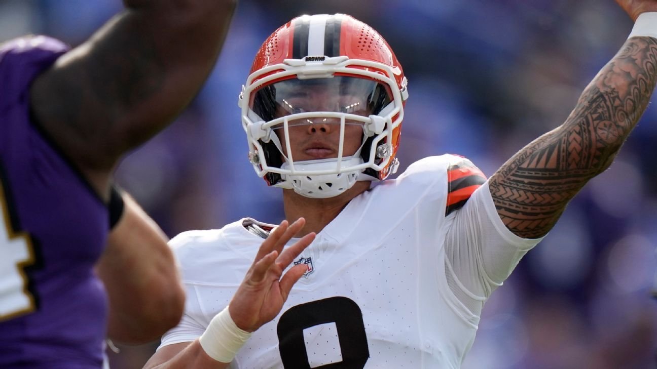 Browns bench Joe Flacco, turn to Dillon Gabriel as starting QB Browns bench Joe Flacco, turn to Dillon Gabriel as starting QB
