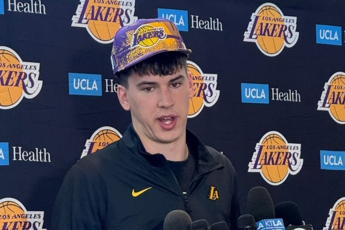 Jake LaRavia: Lakers are “a lot bigger than just a team”