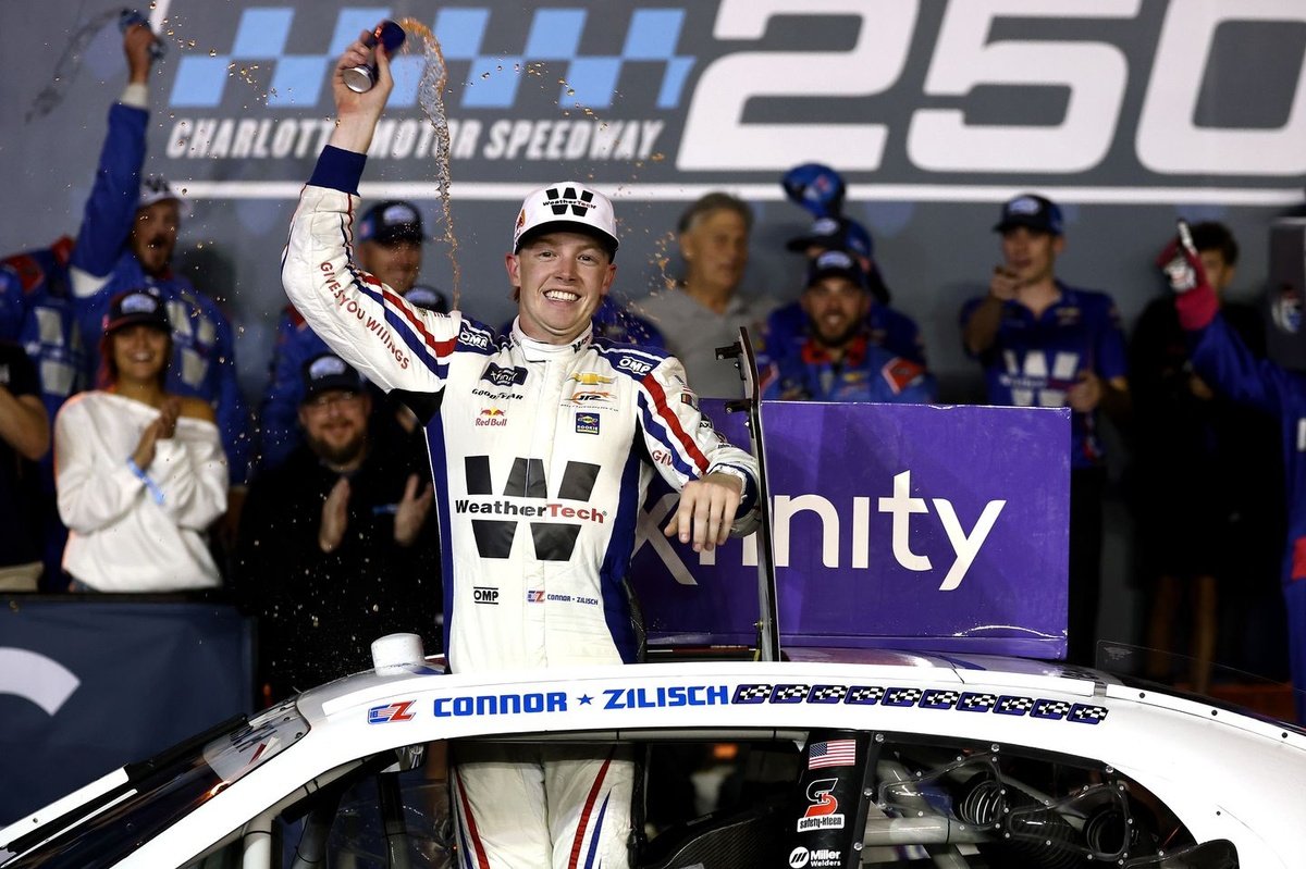 Connor Zilisch wins at Roval; Gray eliminated from Xfinity playoffs by one point Connor Zilisch wins at Roval; Gray eliminated from Xfinity playoffs by one point
