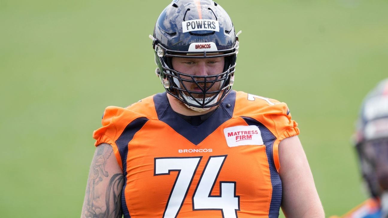 Broncos’ Ben Powers to miss significant time with biceps injury Broncos’ Ben Powers to miss significant time with biceps injury