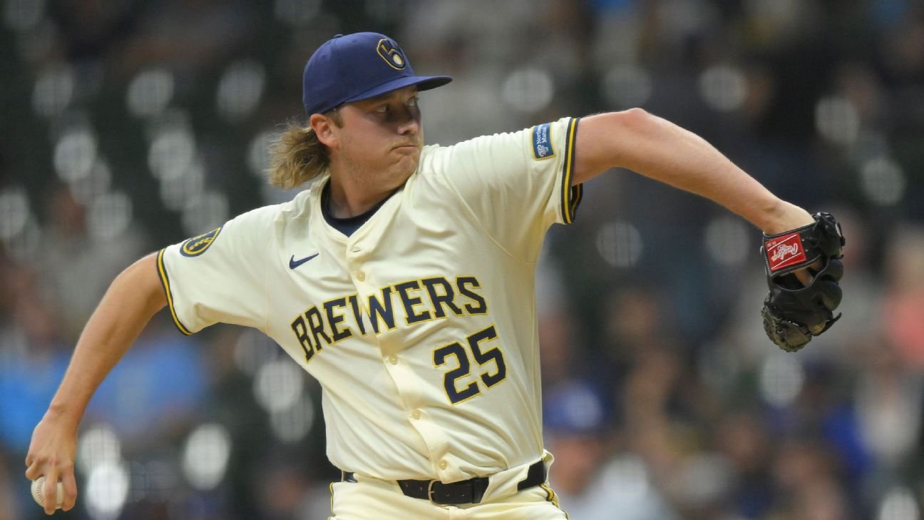 Brewers’ Nick Mears, Dodgers’ Ben Casparius make NLCS rosters