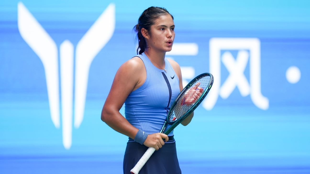 Emma Raducanu struggles with back issue in Ningbo Open exit