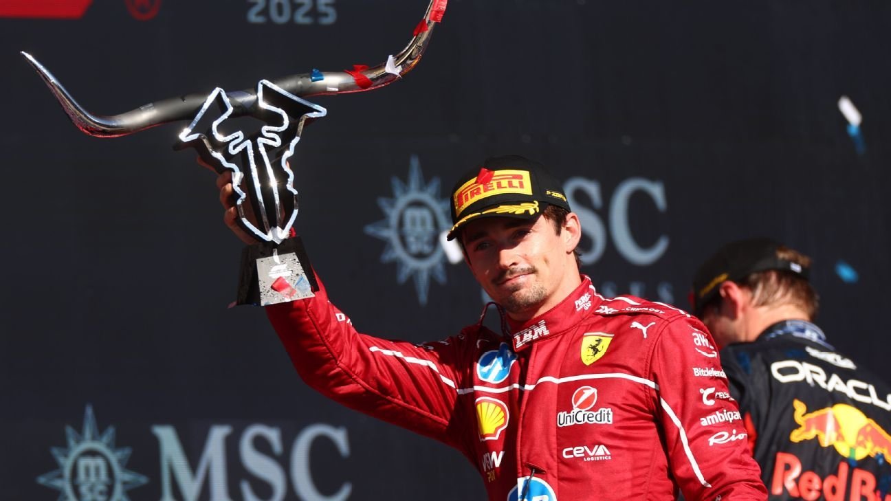 Charles Leclerc hopes U.S. GP podium silences Ferarri speculation