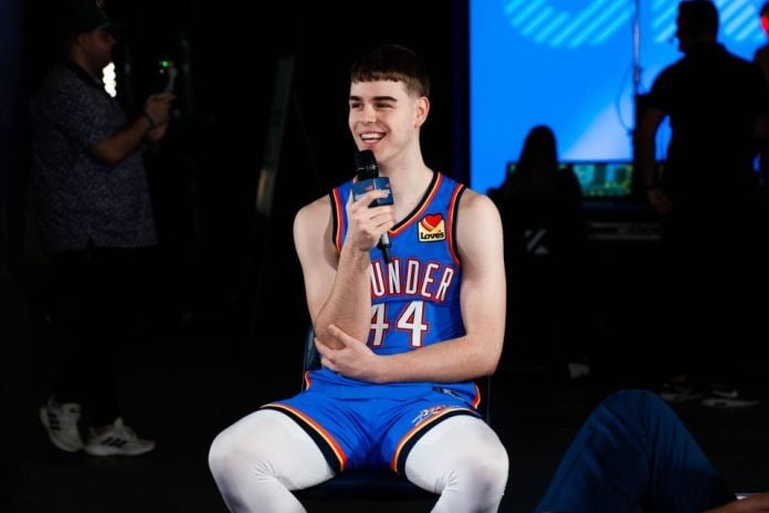Thunder pick up options on Nikola Topic, Cason Wallace