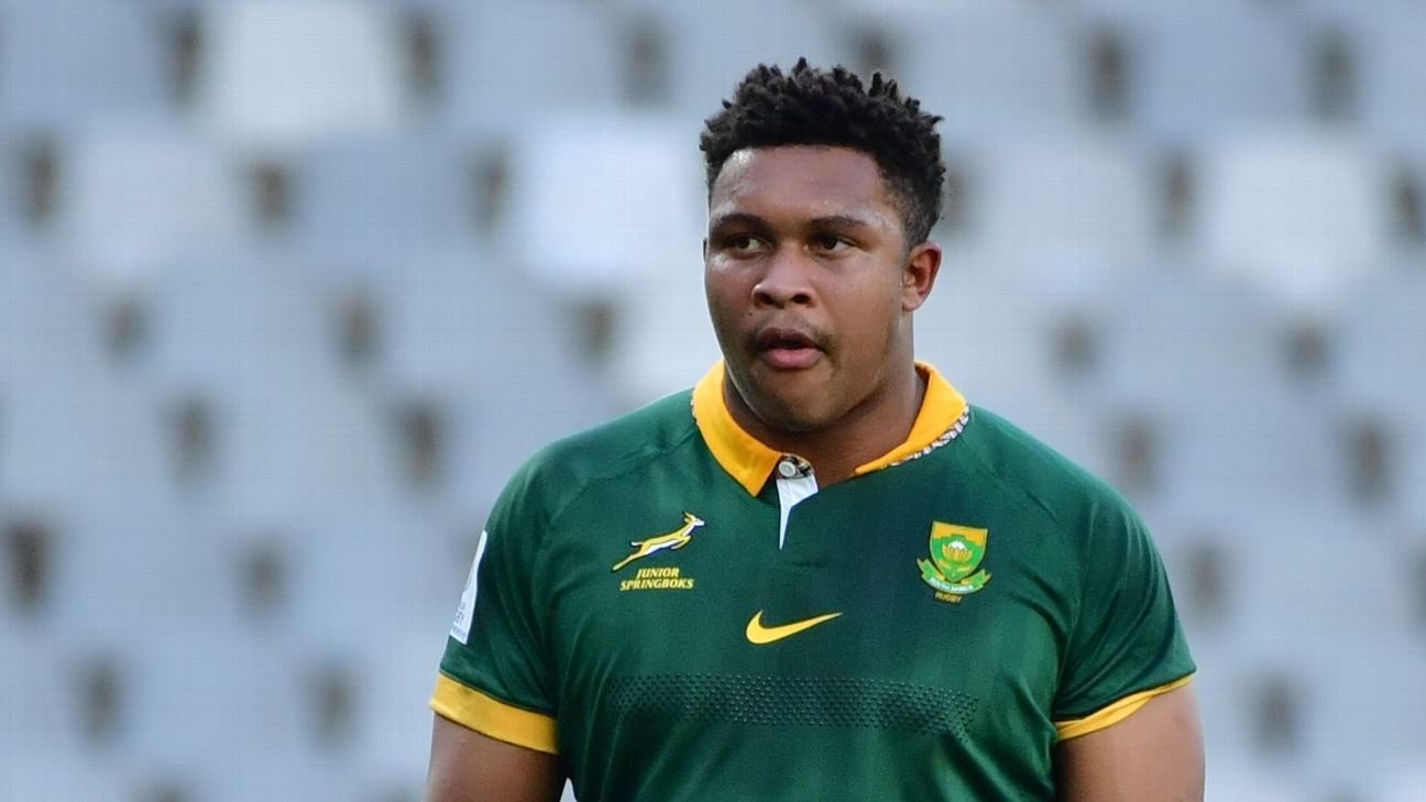Rassie Erasmus names uncapped Zachary Porthen to Springboks’ November tour squad