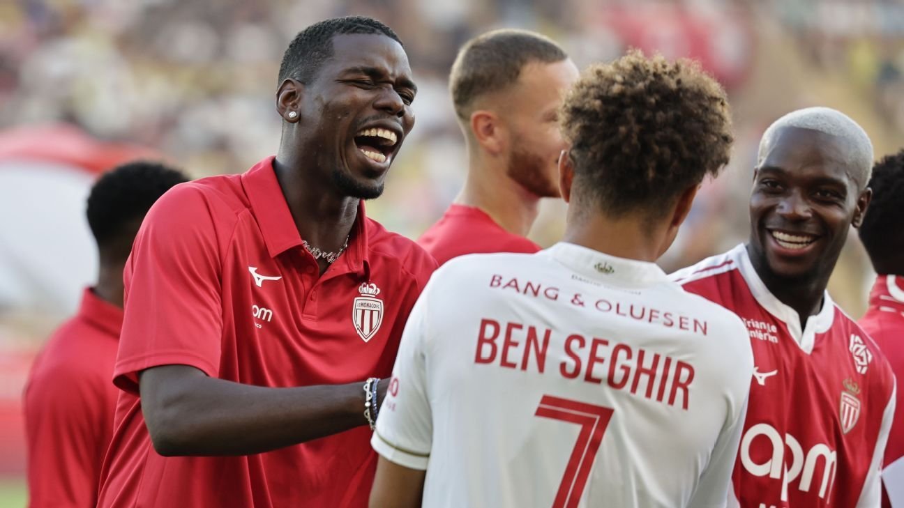 Pogba enjoying life at Monaco; comeback ‘step-by-step’ – coach