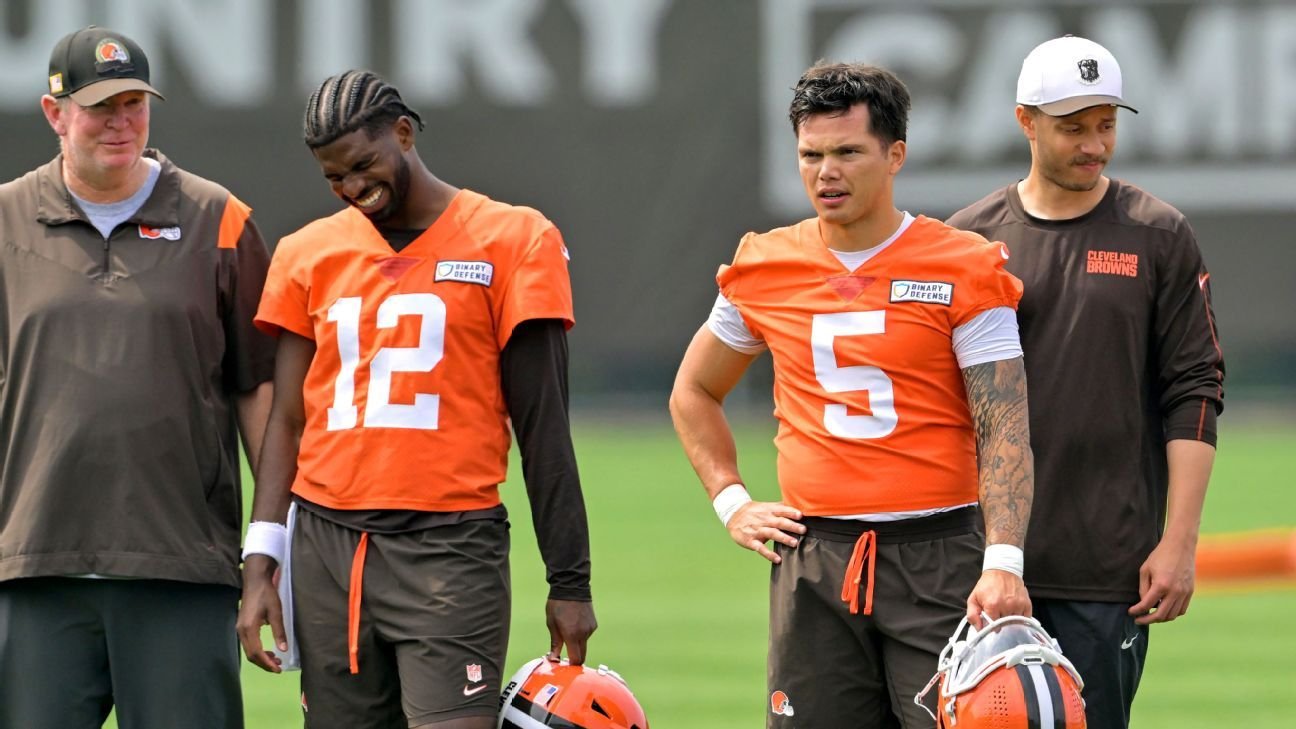 Stefanski: Sanders not getting starting reps behind Gabriel