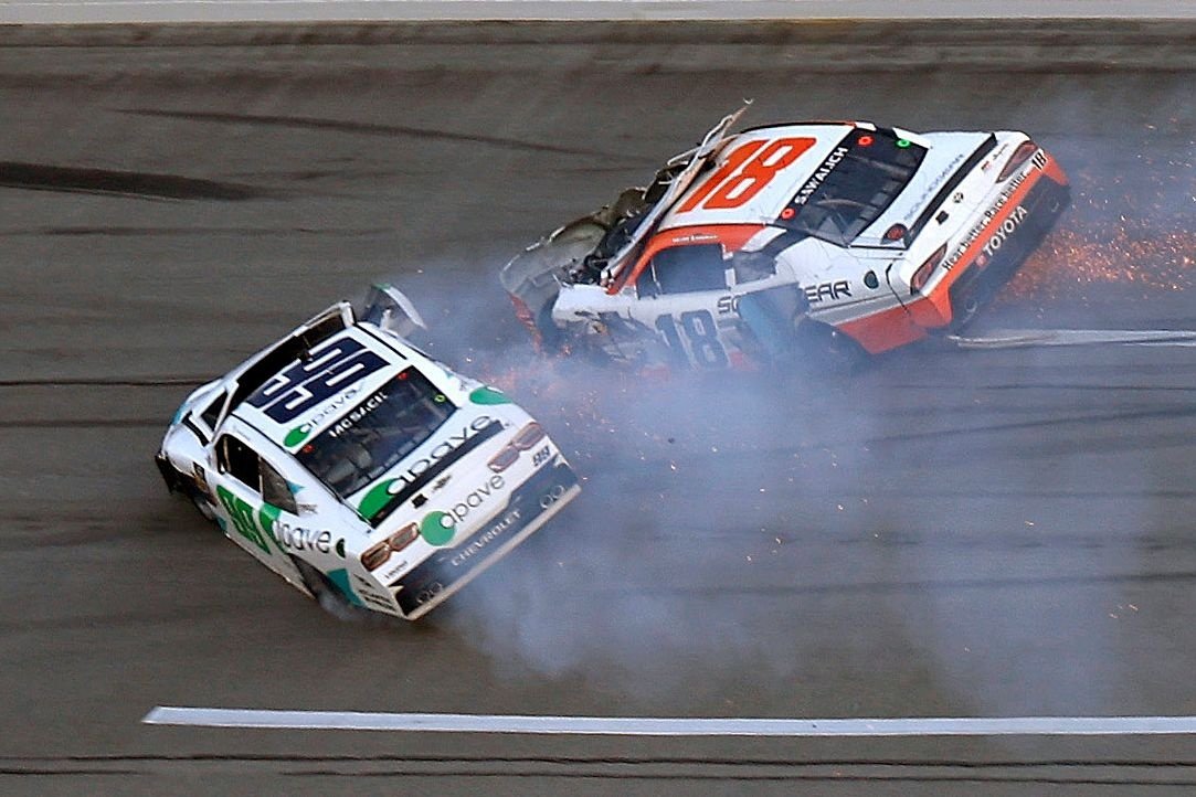 William Sawalich out with concussion-like symptoms after Talladega crash William Sawalich out with concussion-like symptoms after Talladega crash