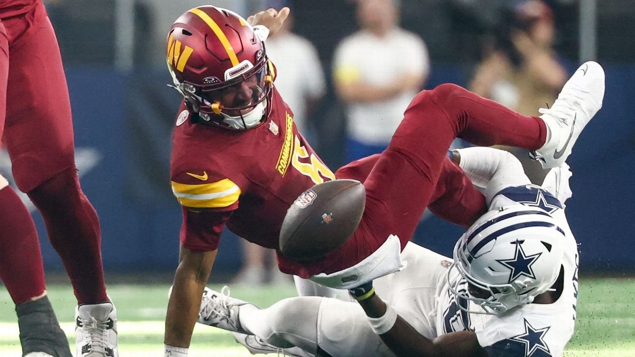 Sources: Commanders’ Jayden Daniels ruled out vs. Chiefs