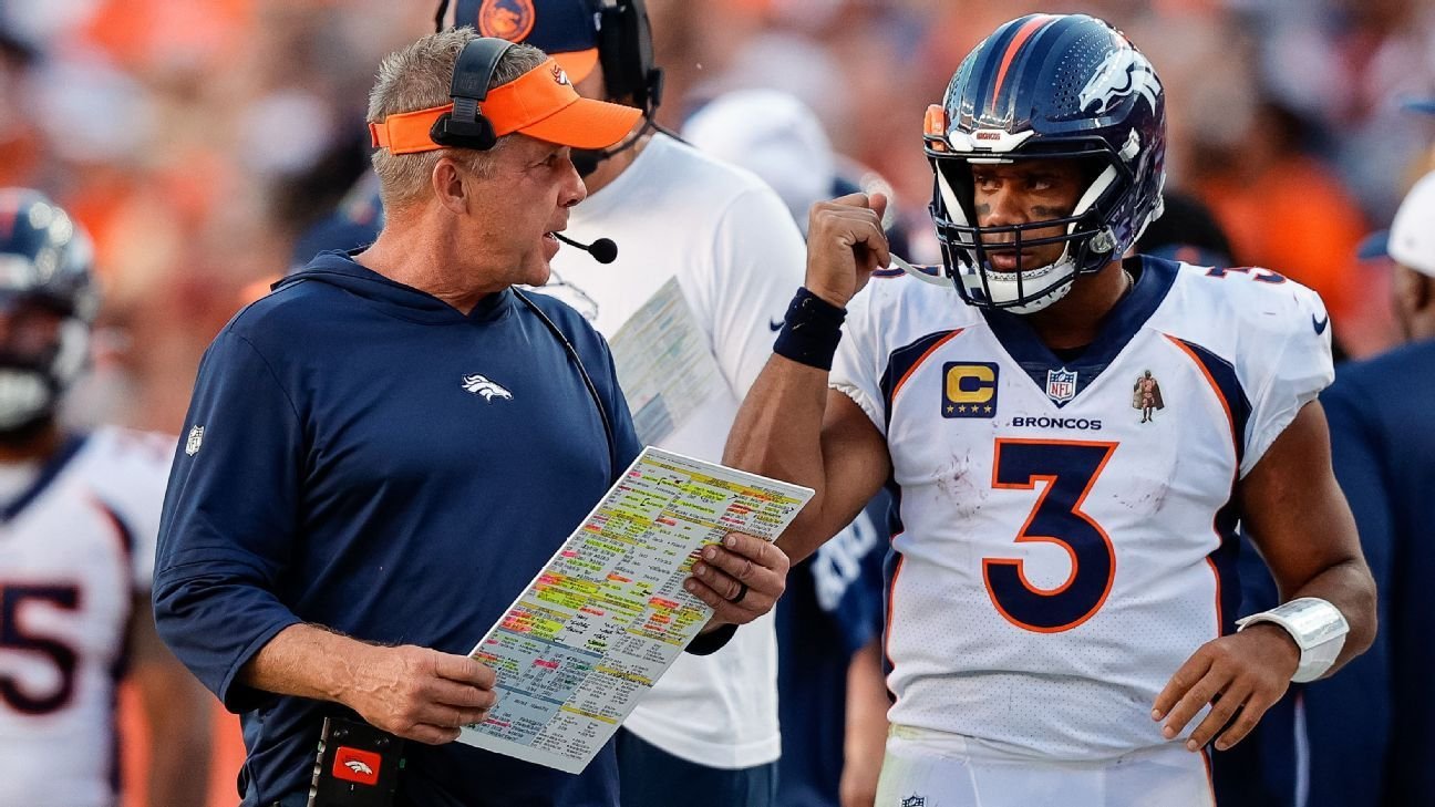 Broncos’ Sean Payton says he didn’t mean to offend Russell Wilson