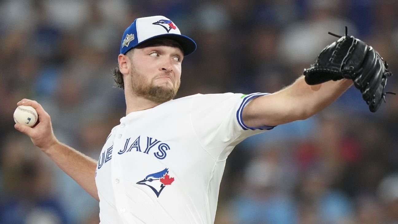 Blue Jays’ Trey Yesavage to start Game 1 of World Series vs. Dodgers