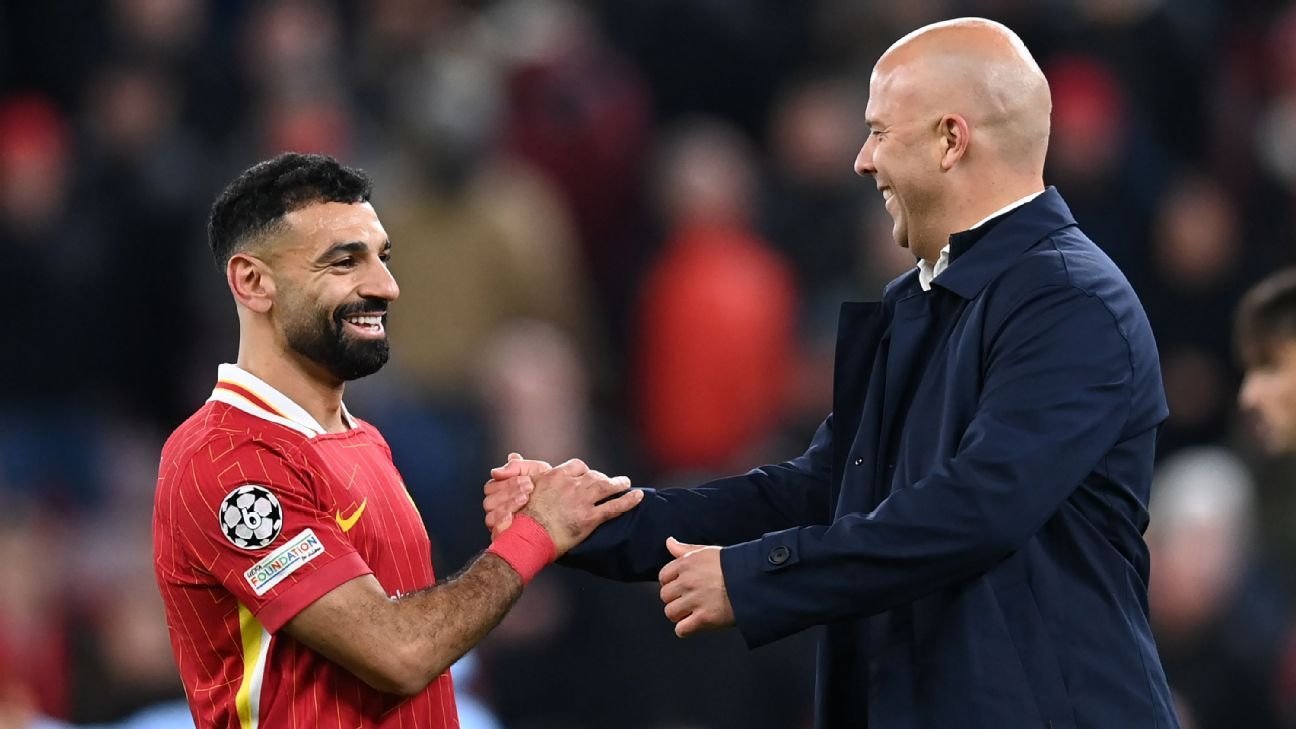 Liverpool’s Slot not worried about Mo Salah goal drought