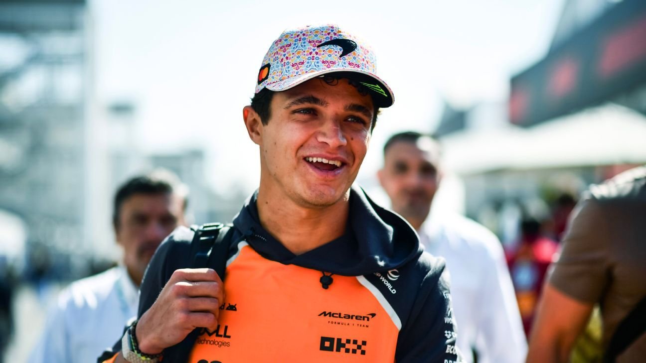 Norris in ‘a comfortable place’ after sanctions removed by McLaren Norris in ‘a comfortable place’ after sanctions removed by McLaren