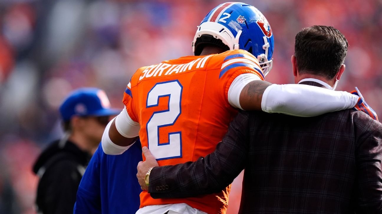 Sources: Broncos’ Pat Surtain II (pec strain) candidate for IR Sources: Broncos’ Pat Surtain II (pec strain) candidate for IR