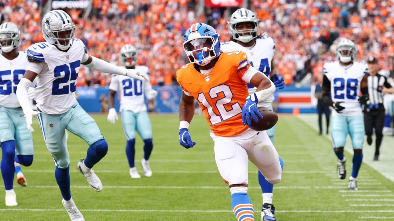 Why the Broncos can lean on the run with Dobbins, Harvey Why the Broncos can lean on the run with Dobbins, Harvey