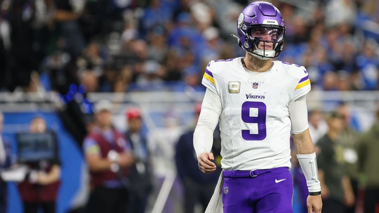 Vikings’ J.J. McCarthy dealing with bruised hand, limited Vikings’ J.J. McCarthy dealing with bruised hand, limited