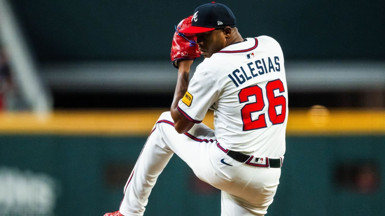 Braves retain closer Raisel Iglesias on 1-year, M deal Braves retain closer Raisel Iglesias on 1-year, M deal