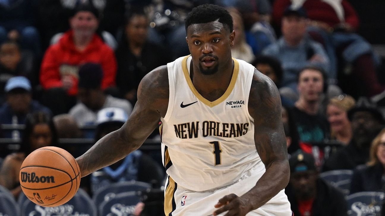 Sources: Pelicans’ Zion Williamson out at least 3 weeks Sources: Pelicans’ Zion Williamson out at least 3 weeks