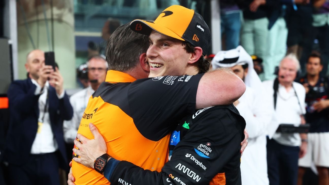 McLaren’s Oscar Piastri: ‘I’ve learned a lot of lessons’ this year