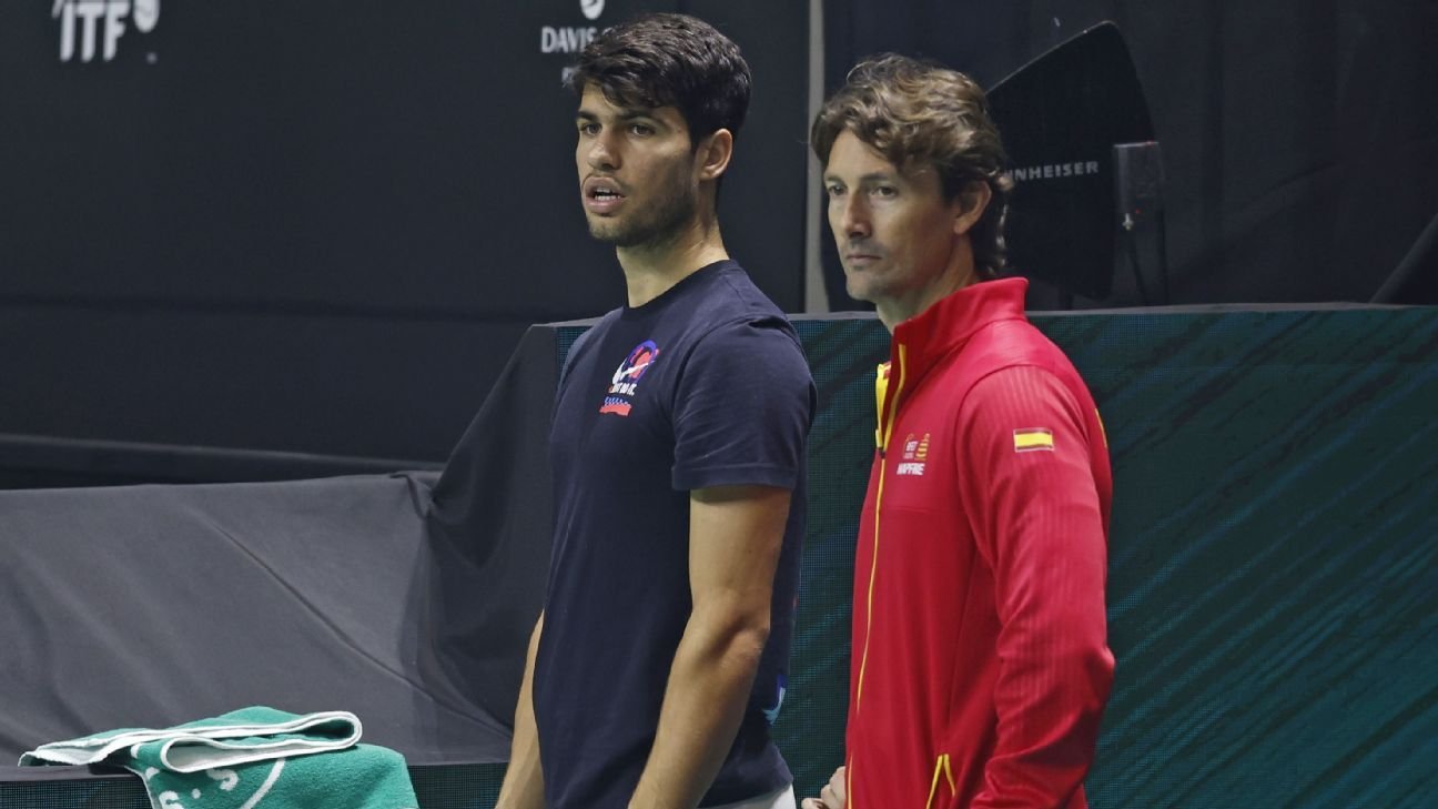 Carlos Alcaraz ends pairing with coach Juan Carlos Ferrero Carlos Alcaraz ends pairing with coach Juan Carlos Ferrero
