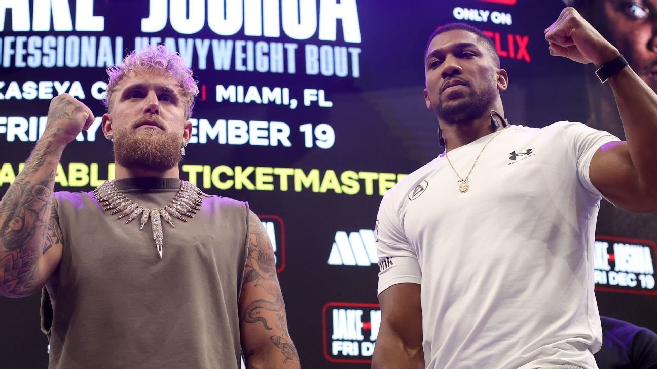 Jake Paul-Anthony Joshua live updates, results and analysis Jake Paul-Anthony Joshua live updates, results and analysis