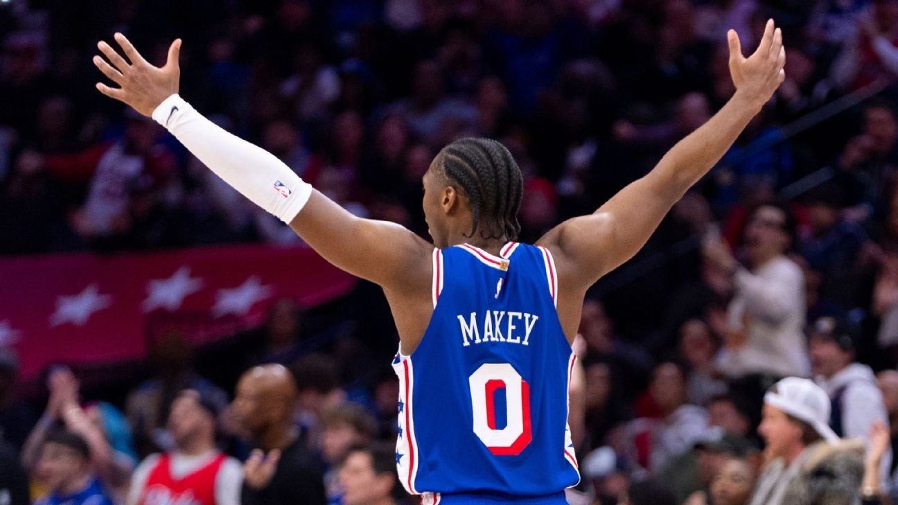 Fantasy basketball fast break: Tyrese Maxey’s case for fantasy MVP, Peyton Watson’s breakout and more Fantasy basketball fast break: Tyrese Maxey’s case for fantasy MVP, Peyton Watson’s breakout and more
