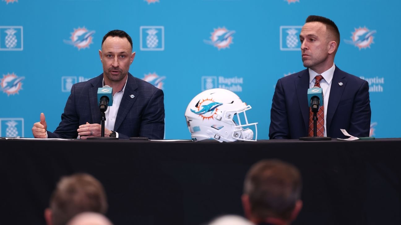 Dolphins GM Sullivan: Work to do before we ID ‘our guy’ at QB Dolphins GM Sullivan: Work to do before we ID ‘our guy’ at QB
