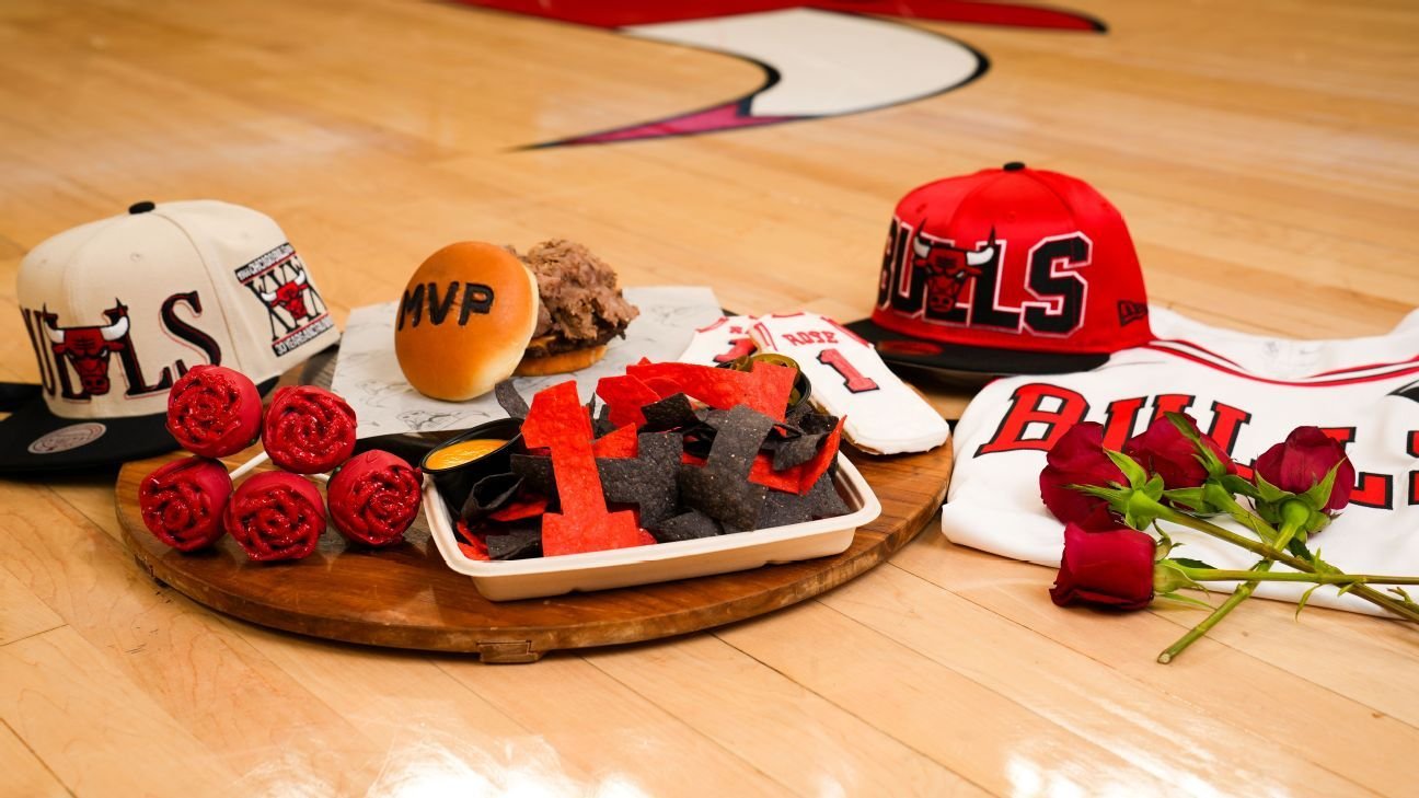 Derrick Rose’s jersey retirement to include special concession items Derrick Rose’s jersey retirement to include special concession items