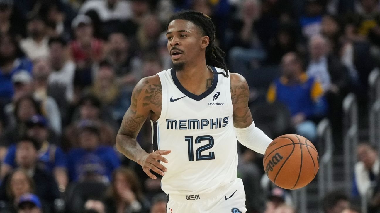 Grizzlies’ Ja Morant out past trade deadline with elbow sprain Grizzlies’ Ja Morant out past trade deadline with elbow sprain