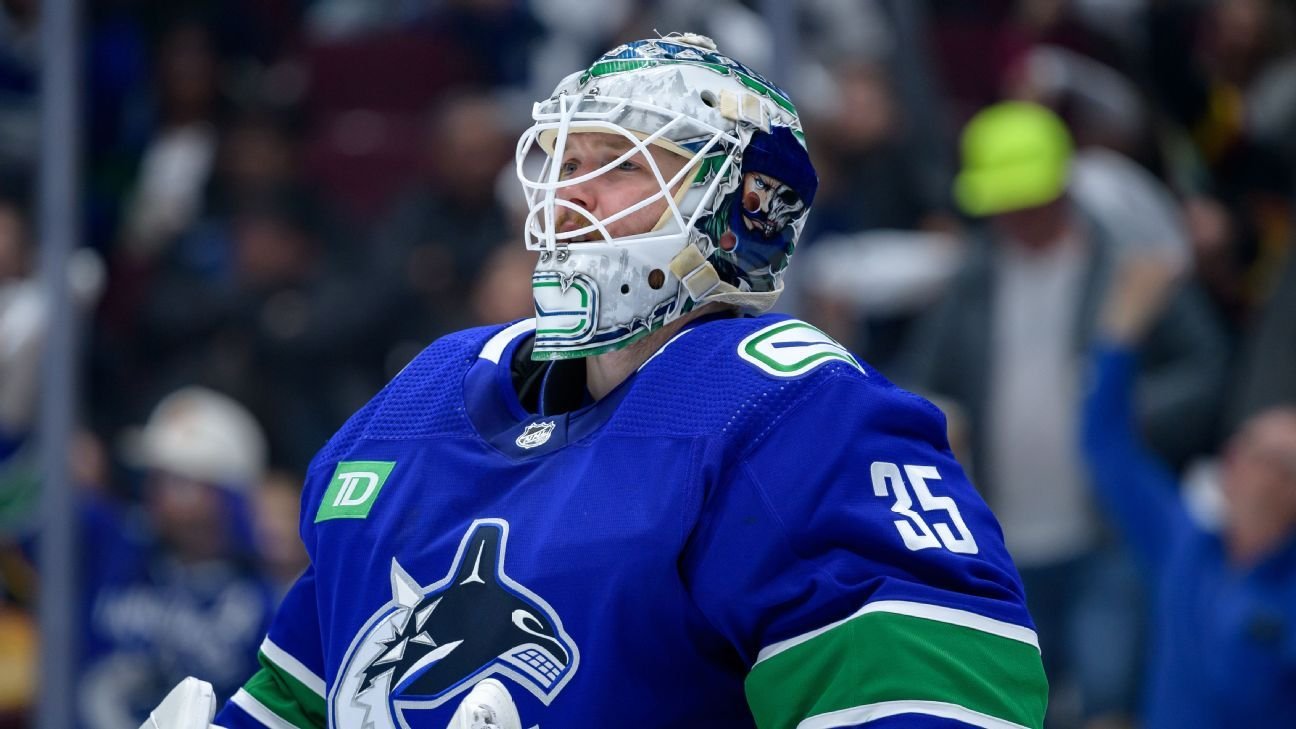 Canucks goalie Thatcher Demko out for rest of season Canucks goalie Thatcher Demko out for rest of season