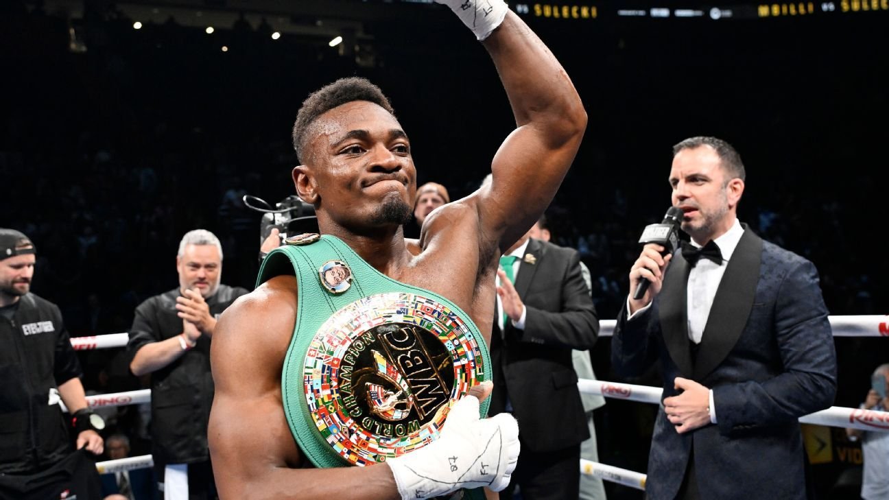 WBC elevates Mbilli from interim to full champion at 168 pounds WBC elevates Mbilli from interim to full champion at 168 pounds