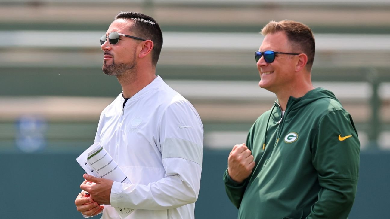 Packers announce coach LaFleur, GM Gutekunst, EVP Ball extensions Packers announce coach LaFleur, GM Gutekunst, EVP Ball extensions