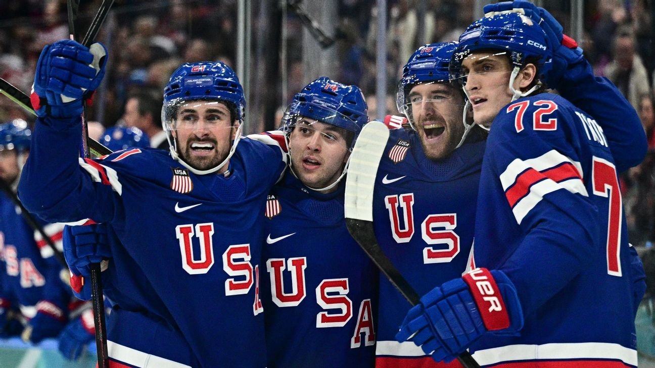 Grades, questions from Team USA’s Olympic hockey win vs. Denmark Grades, questions from Team USA’s Olympic hockey win vs. Denmark