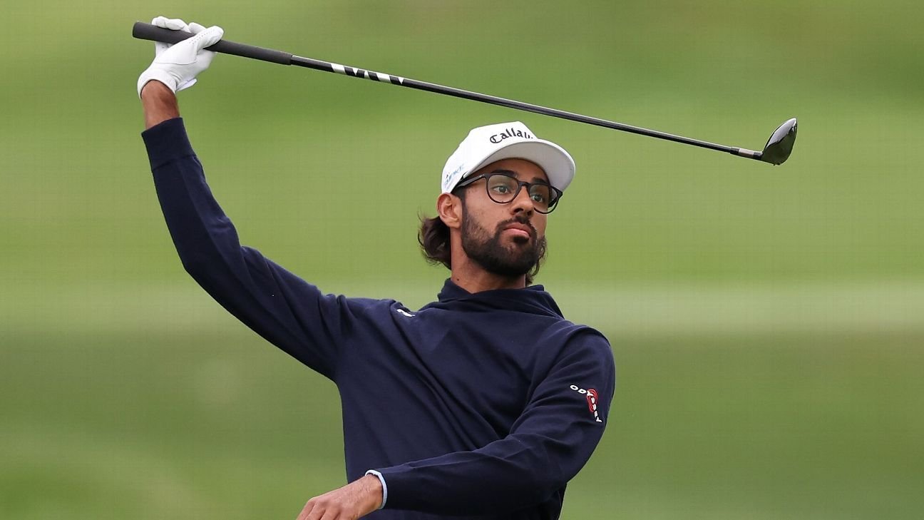 Akshay Bhatia birdie blitz earns third-round lead at Pebble Beach Akshay Bhatia birdie blitz earns third-round lead at Pebble Beach