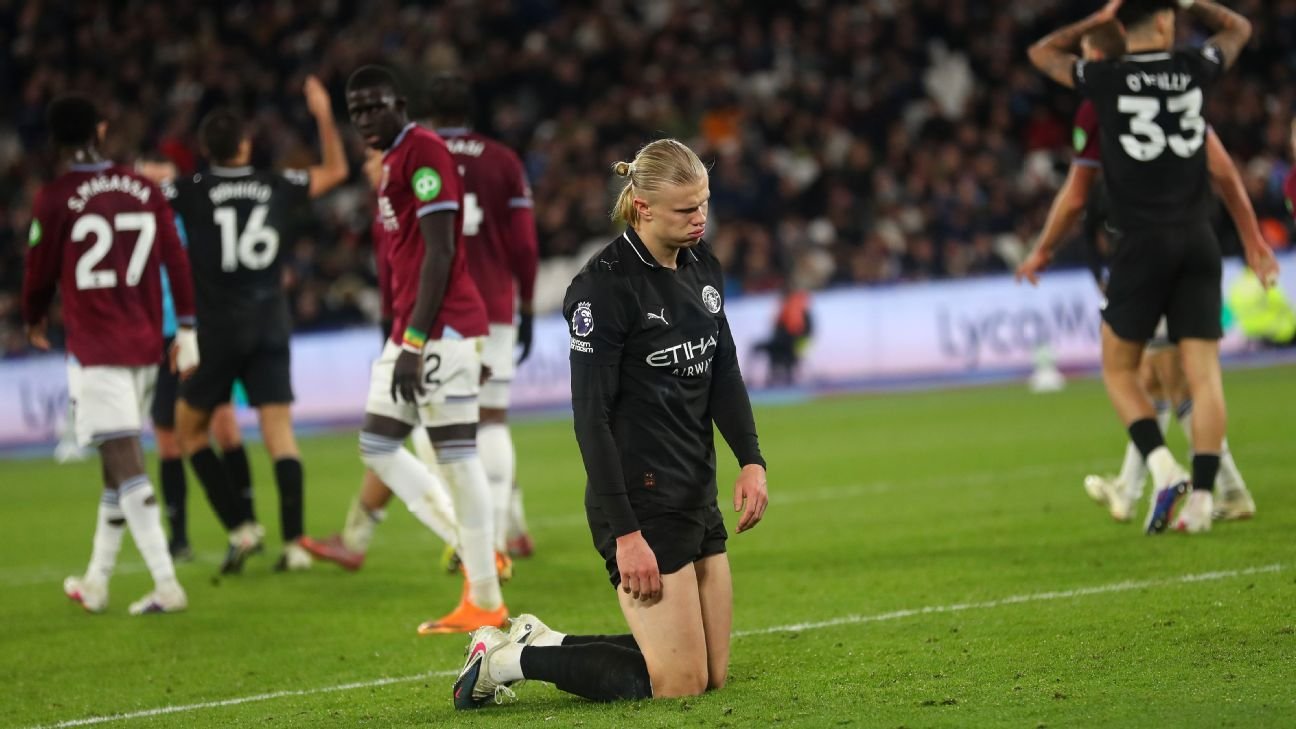 Erling Haaland is in a slump, and it has cost Man City the title Erling Haaland is in a slump, and it has cost Man City the title