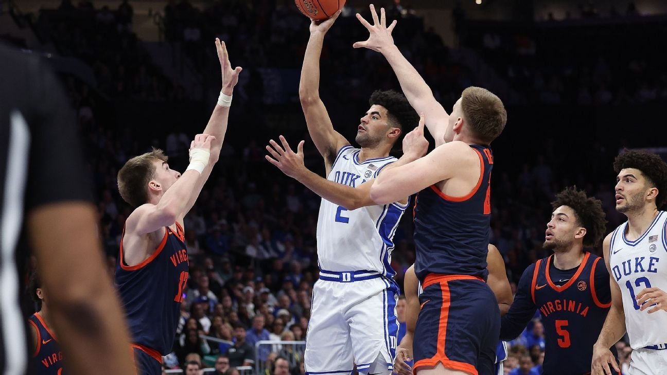 Duke shows mettle in holding off UVA for ACC tournament title Duke shows mettle in holding off UVA for ACC tournament title