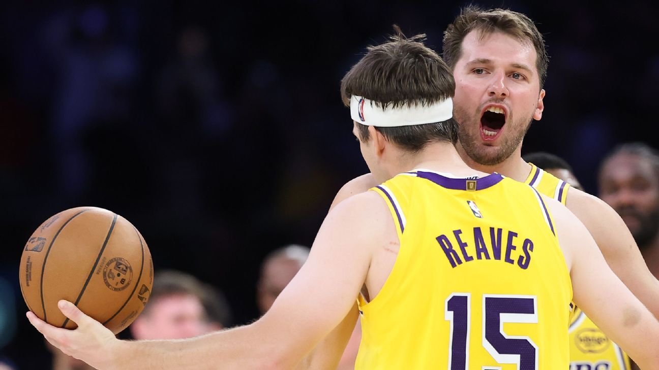 Lakers’ Reaves, Doncic deliver late-game magic in OT thriller Lakers’ Reaves, Doncic deliver late-game magic in OT thriller