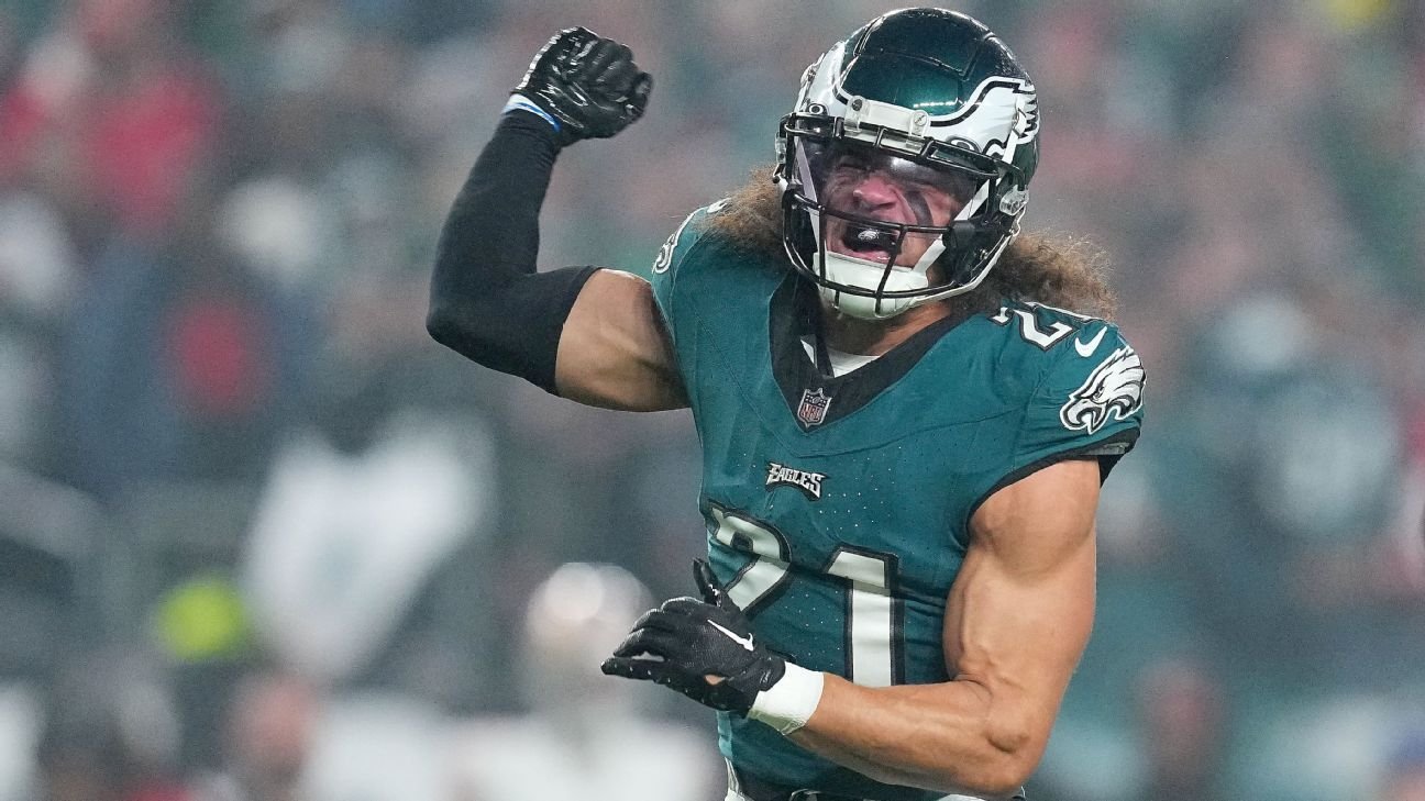 Falcons acquire safety Sydney Brown from Eagles Falcons acquire safety Sydney Brown from Eagles