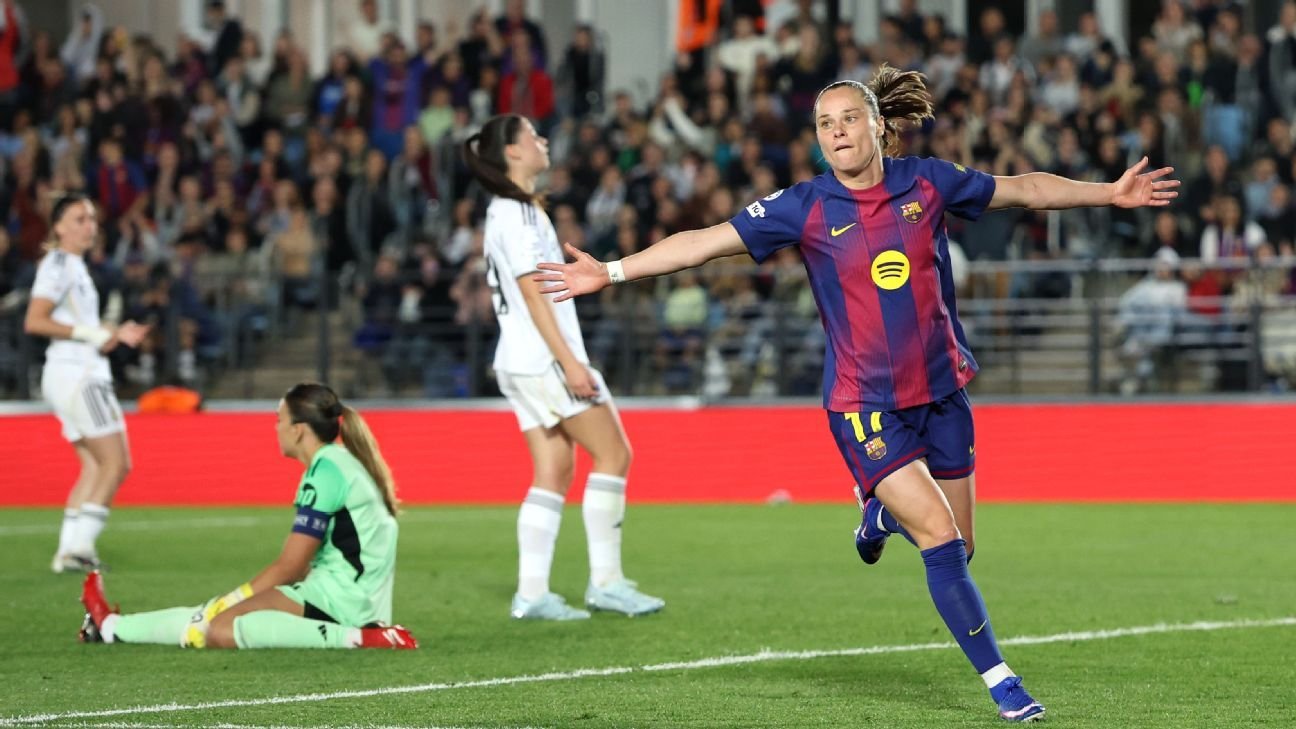 Barcelona remind Madrid who reigns supreme in UWCL Barcelona remind Madrid who reigns supreme in UWCL