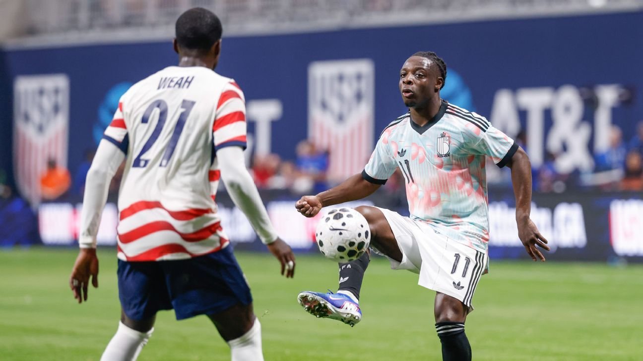 USMNT handed reality check by Doku, Belgium ahead of World Cup USMNT handed reality check by Doku, Belgium ahead of World Cup