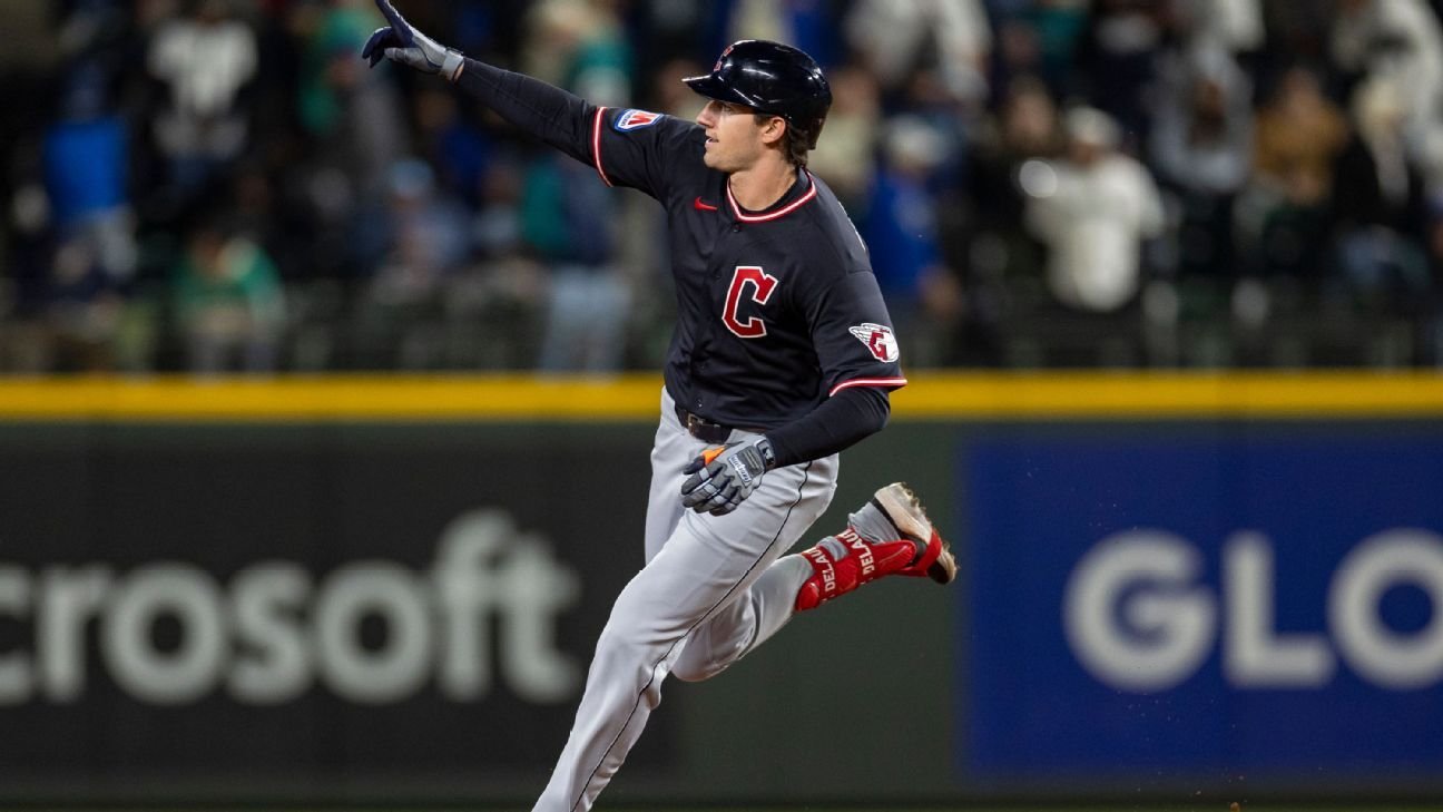 DeLauter hits 4th home run in 3rd career game in Guardians’ win DeLauter hits 4th home run in 3rd career game in Guardians’ win