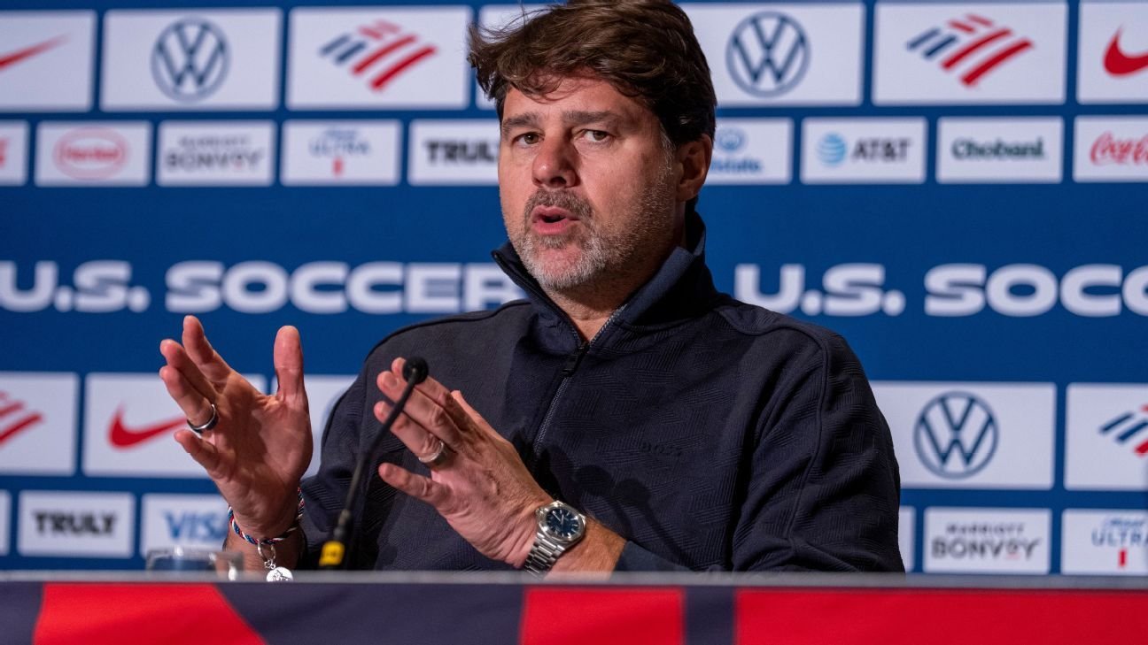 USMNT coach Pochettino says no talks with Madrid, Tottenham USMNT coach Pochettino says no talks with Madrid, Tottenham