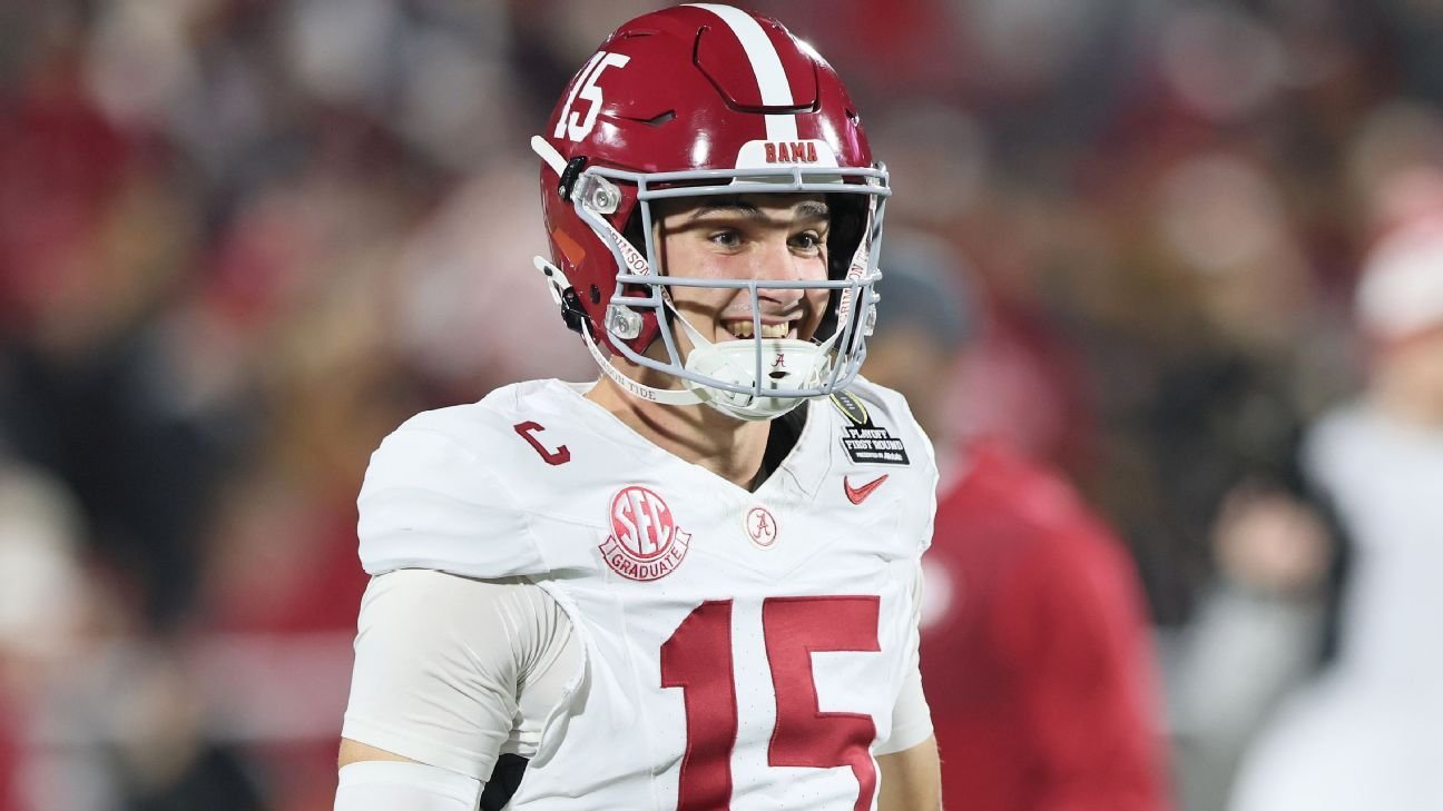 Will fewer CFB starts affect QB Ty Simpson’s NFL draft stock? Will fewer CFB starts affect QB Ty Simpson’s NFL draft stock?