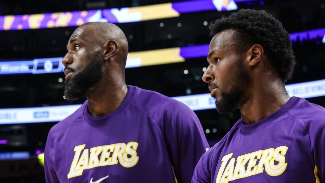 LeBron James confirms shattered backboard in 1-on-1 vs. Bronny LeBron James confirms shattered backboard in 1-on-1 vs. Bronny