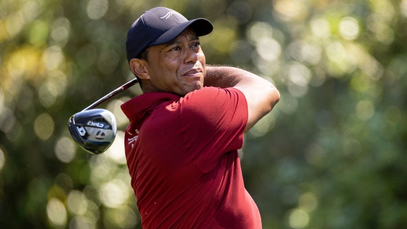 Tiger Woods isn’t at Augusta week, yet Tiger Woods is everywhere this week Tiger Woods isn’t at Augusta week, yet Tiger Woods is everywhere this week