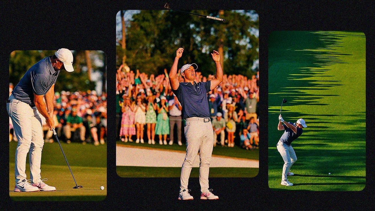 The five Sunday shots that won Rory McIlroy the 2025 Masters The five Sunday shots that won Rory McIlroy the 2025 Masters