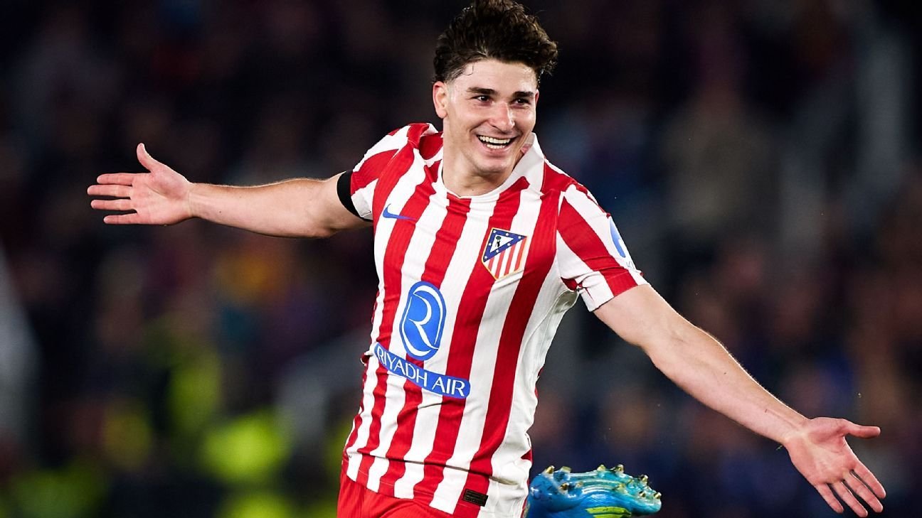 Champions League specialist Álvarez shows Barça what they’re missing Champions League specialist Álvarez shows Barça what they’re missing