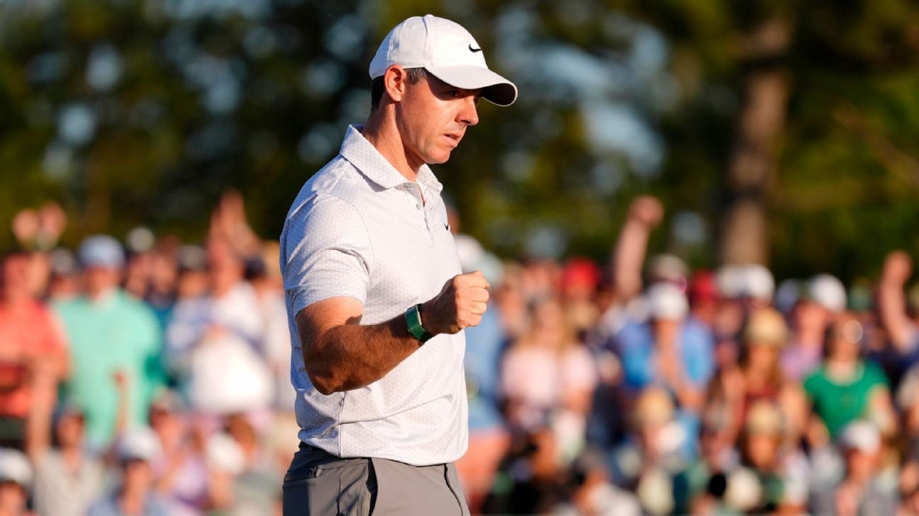 Rory McIlroy leads by 6 shots to set 36-hole record at Masters Rory McIlroy leads by 6 shots to set 36-hole record at Masters