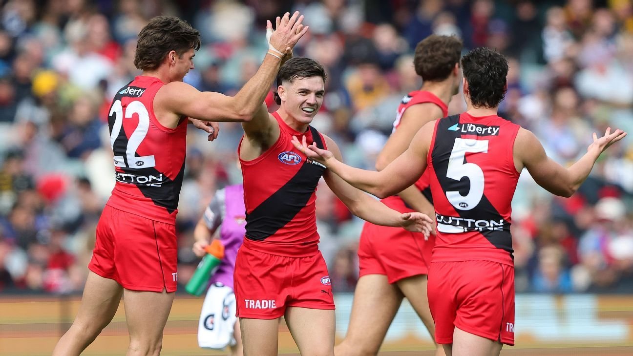 Drought broken! Bombers stun Demons to end equal-worst run in club history Drought broken! Bombers stun Demons to end equal-worst run in club history