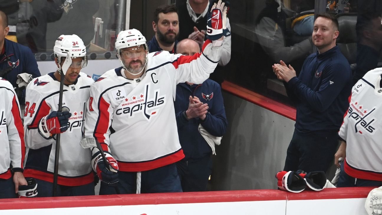 Ovechkin appreciates ‘nice’ tribute during possible last game in Pittsburgh Ovechkin appreciates ‘nice’ tribute during possible last game in Pittsburgh
